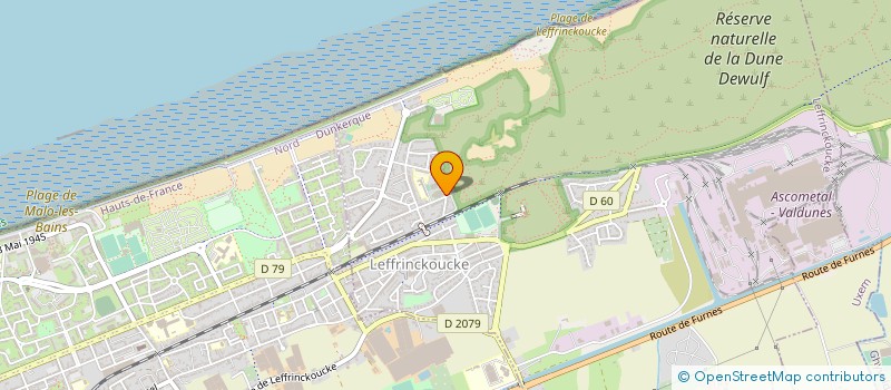 localisation de l'entreprise CARPETIMMO à DUNKERQUE