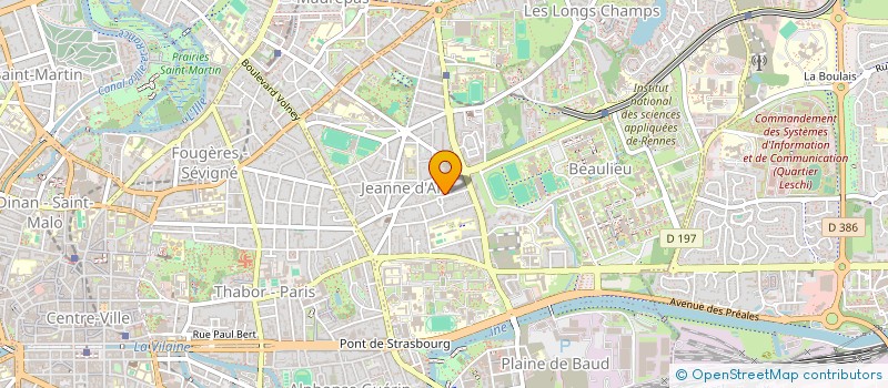 localisation de l'entreprise CARPETO  RENNES