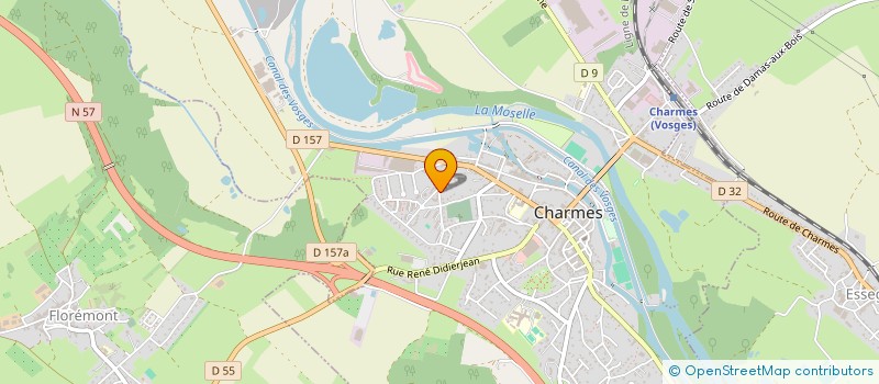 localisation de l'entreprise CARPI ET CIE  CHARMES