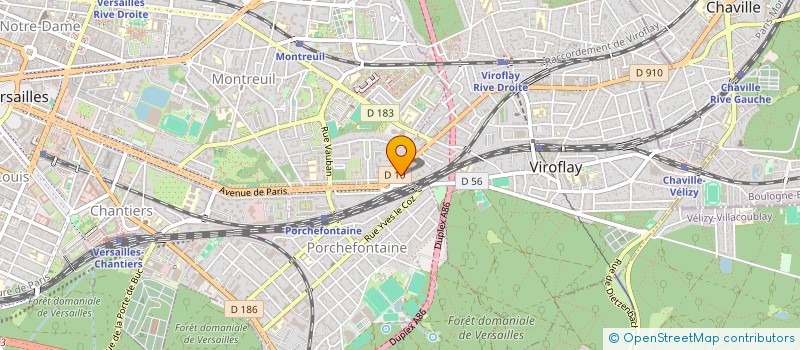 localisation de l'entreprise CARPIE  VIROFLAY