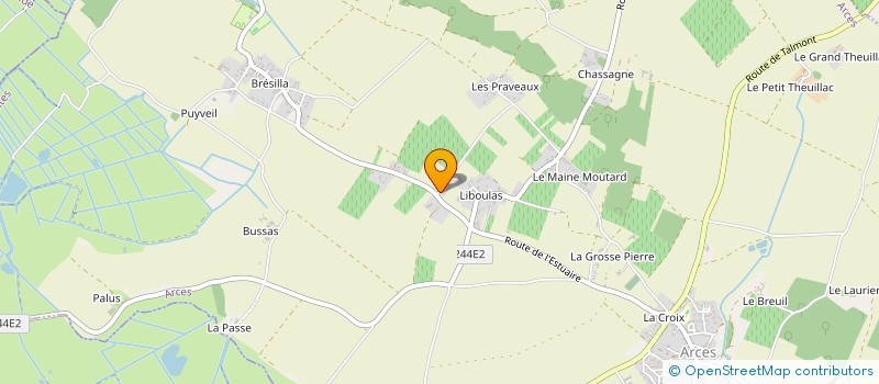 localisation de l'entreprise CARPIER CONSTRUCTION  ARCES