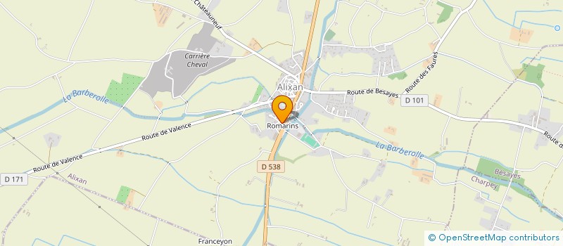 localisation de l'entreprise CARPIMMO  ALIXAN