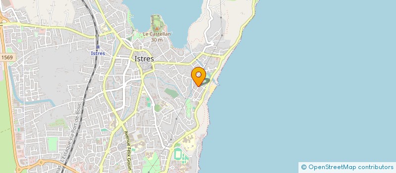 localisation de l'entreprise CARPISTES ISTREENS à ISTRES