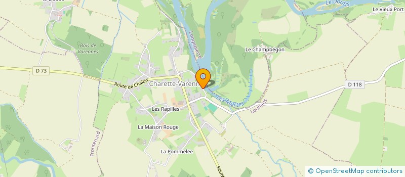 localisation de l'entreprise CARPLAND LOISIRS à CHARETTE-VARENNES
