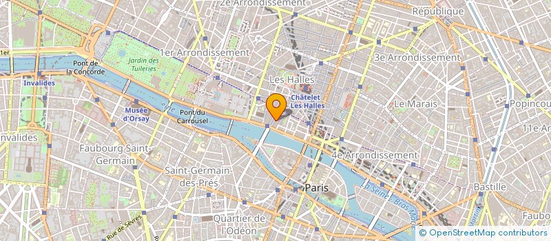 localisation de l'entreprise CARPLANET à PARIS
