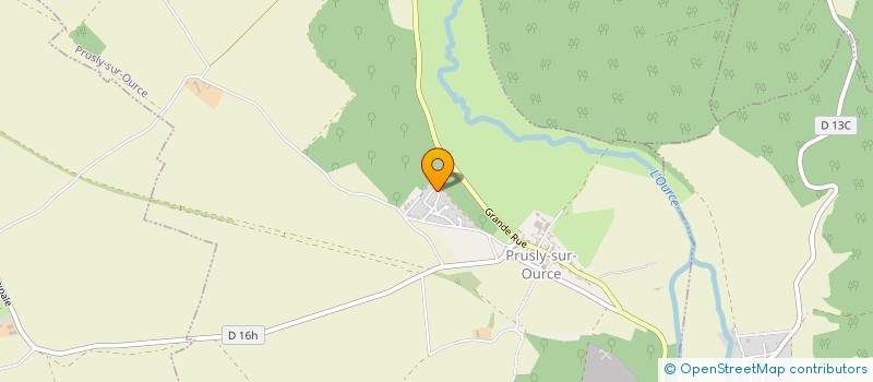 localisation de l'entreprise CARPODROME DE RIEL  PRUSLY-SUR-OURCE