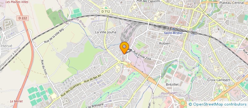 localisation de l'entreprise CARPONT OPTIQUE à PLOUFRAGAN