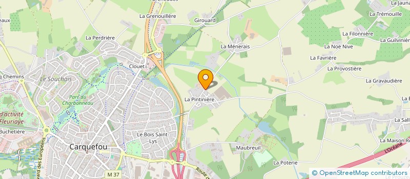 localisation de l'entreprise CARQU OEUF à CARQUEFOU