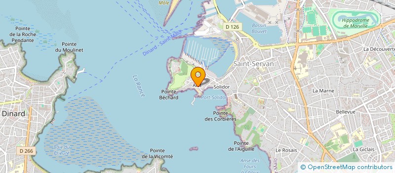 localisation de l'entreprise CARQUEI 2  SAINT-MALO