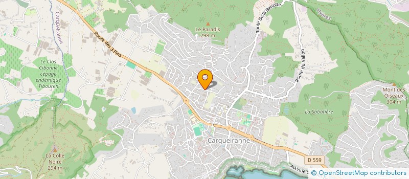 localisation de l'entreprise CARQUEIRANNE AVENIR  CARQUEIRANNE