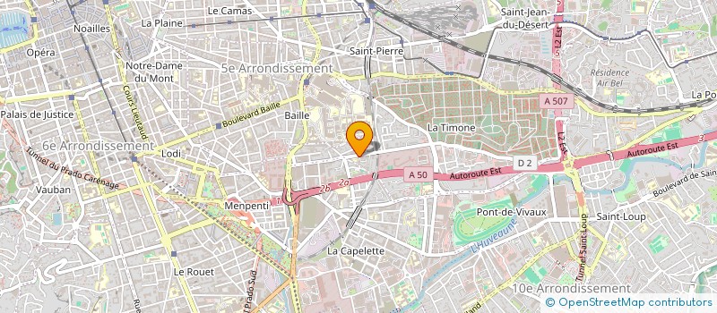 localisation de l'entreprise CARR'JAP à MARSEILLE