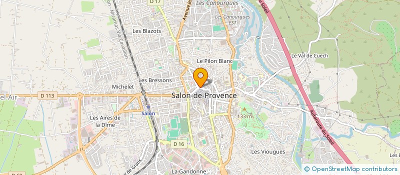 localisation de l'entreprise CARRA-ICE à SALON-DE-PROVENCE
