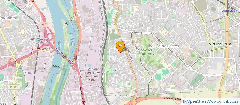 localisation de l'entreprise CARRA LYON  SAINT-FONS