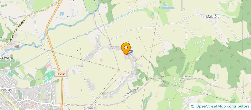 localisation de l'entreprise CARRA SERVICES  PONT-EVEQUE