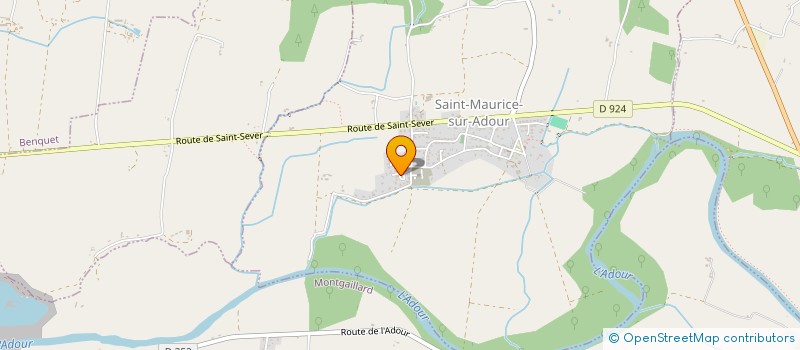 localisation de l'entreprise CARRAGOSO  SAINT-MAURICE-SUR-ADOUR