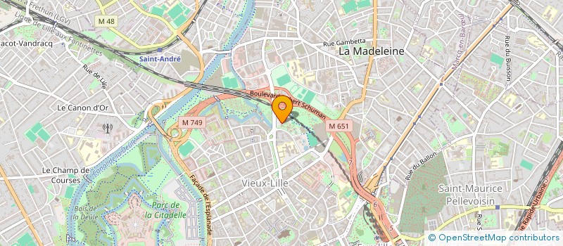 localisation de l'entreprise CARRAMI à LILLE