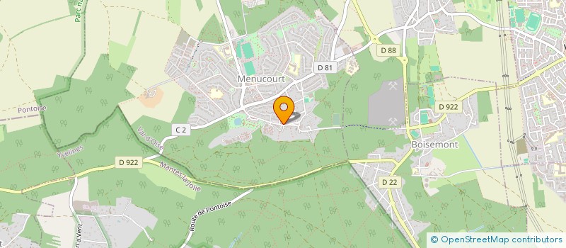 localisation de l'entreprise CARRARA CASAGRANDE  MENUCOURT