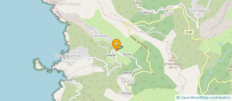 localisation de l'entreprise CARRARA DUPOUEY à CENTURI