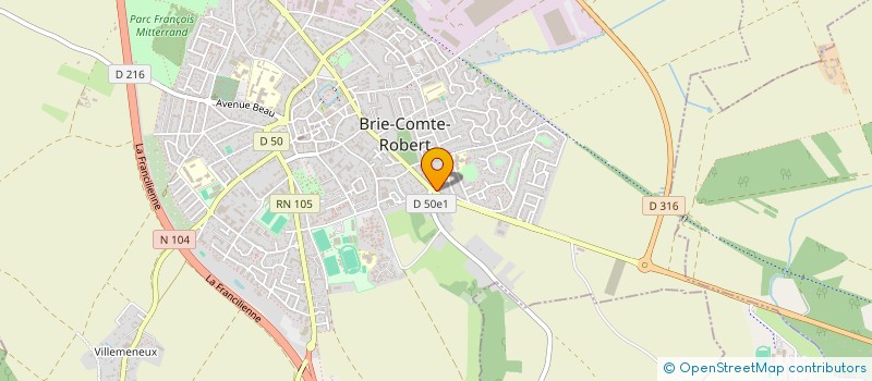 localisation de l'entreprise CARRARD à BRIE-COMTE-ROBERT