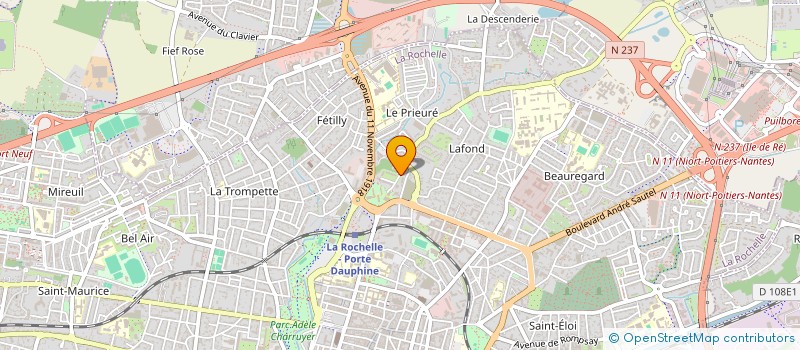 localisation de l'entreprise CARRARE  LA ROCHELLE