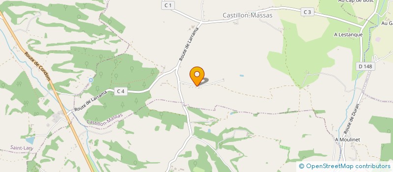 localisation de l'entreprise CARRARO ET FILS  JEGUN