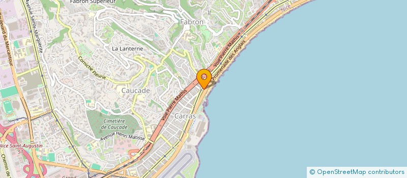 localisation de l'entreprise CARRAS DELICES à NICE