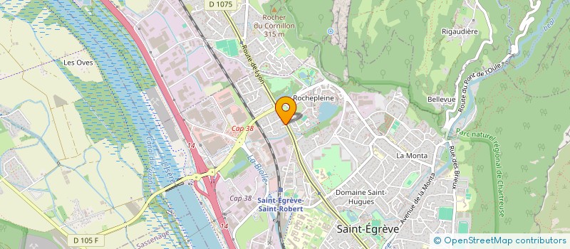 localisation de l'entreprise CARRASCO  SAINT-EGREVE