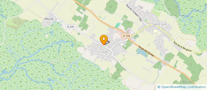 localisation de l'entreprise CARRASCO RICHARD  LA CLISSE