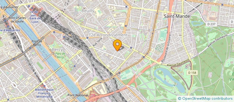 localisation de l'entreprise CARRAT à PARIS