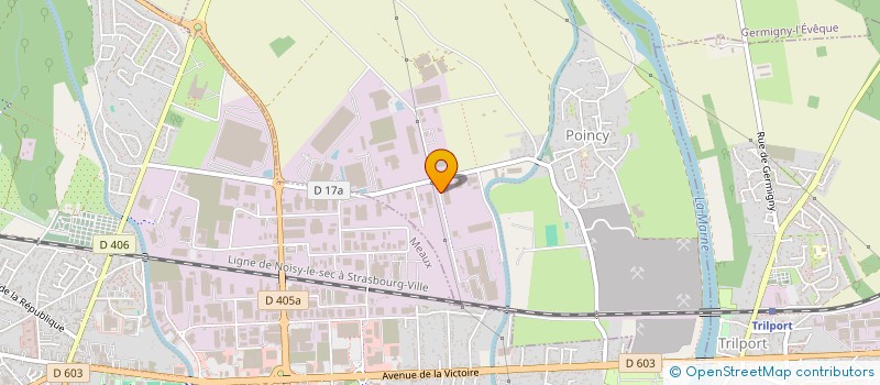 localisation de l'entreprise CARRAT LA JONQUE SA  POINCY