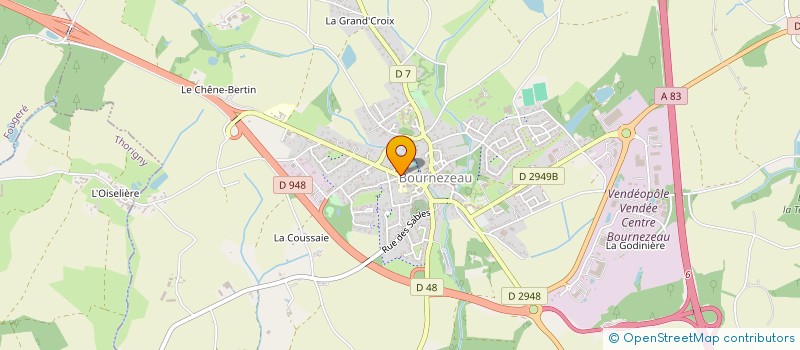 localisation de l'entreprise CARRAUGER  BOURNEZEAU