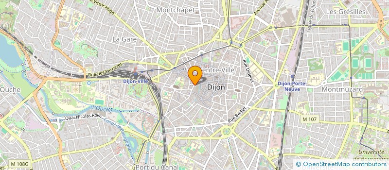 localisation de l'entreprise CARRE 21 à DIJON