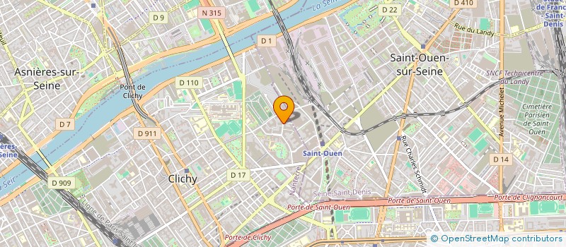 localisation de l'entreprise CARRE à CLICHY