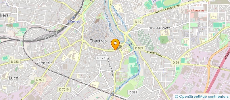 localisation de l'entreprise CARRE à CHARTRES