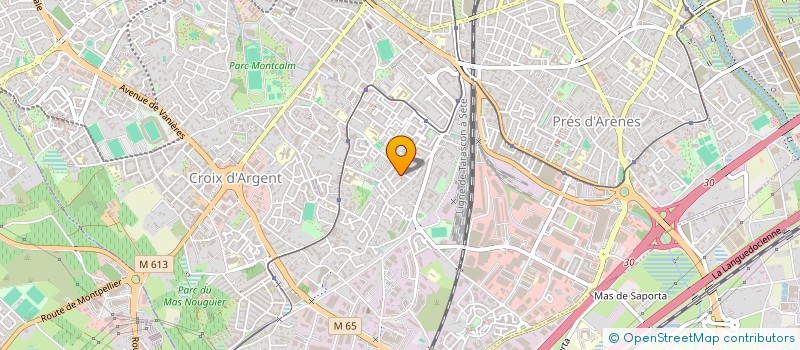 localisation de l'entreprise CARRE à MONTPELLIER