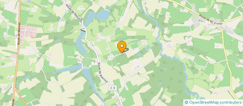 localisation de l'entreprise CARRE  EAUZE