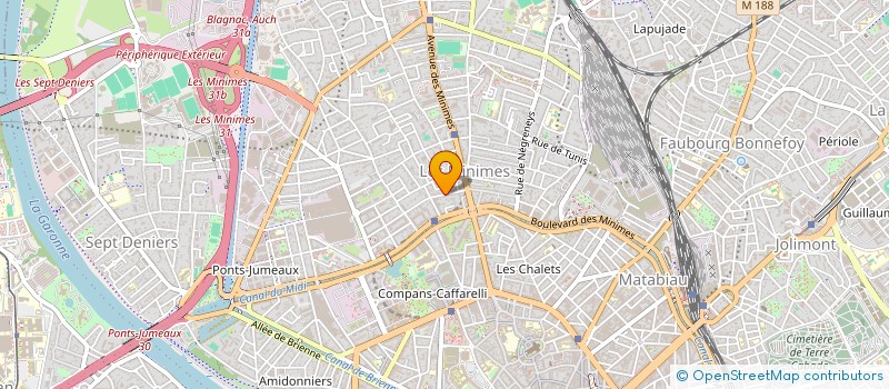 localisation de l'entreprise CARRE ALEXANDRE à TOULOUSE