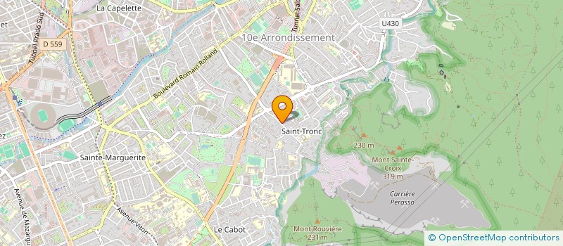 localisation de l'entreprise CARRE AUDITION à MARSEILLE
