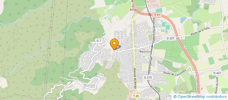 localisation de l'entreprise CARRE BOURBON 2B à BORGO
