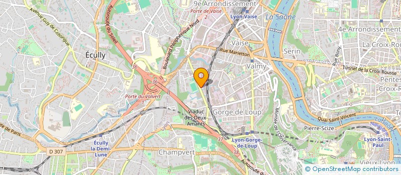 localisation de l'entreprise CARRE BRITANNIA à LYON