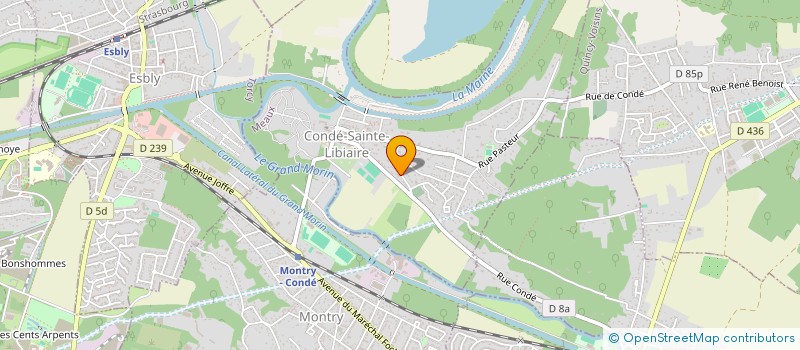 localisation de l'entreprise CARRE & C  CONDE-SAINTE-LIBIAIRE