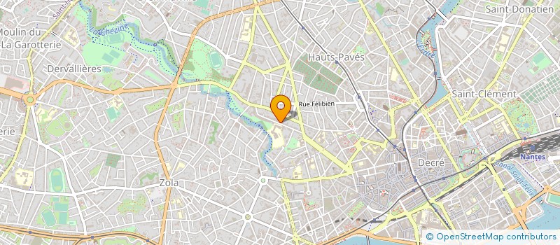 localisation de l'entreprise CARRE CHENAIE à NANTES