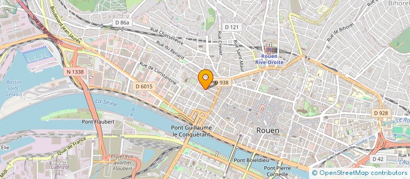 localisation de l'entreprise CARRE CIRINESI DHELLEMMES à ROUEN