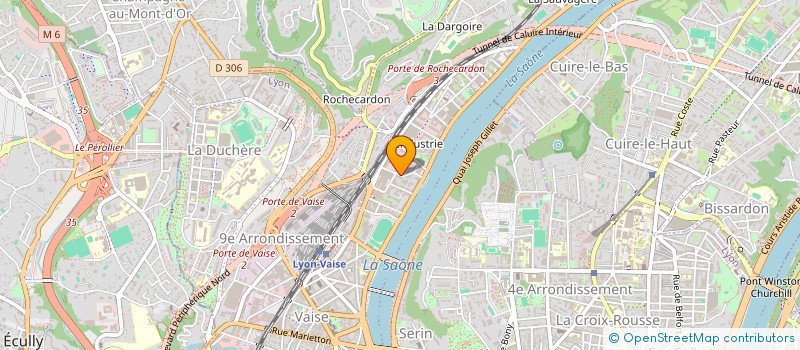 localisation de l'entreprise CARRE COMMUNICATION à LYON