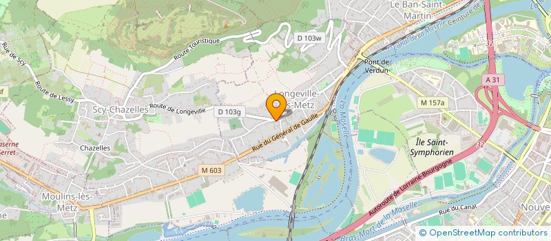 localisation de l'entreprise CARRE CONSEIL à LONGEVILLE-LES-METZ