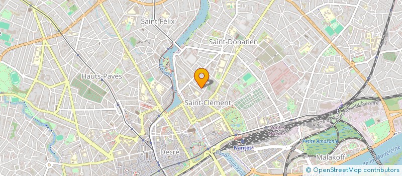 localisation de l'entreprise CARRE COURT  NANTES