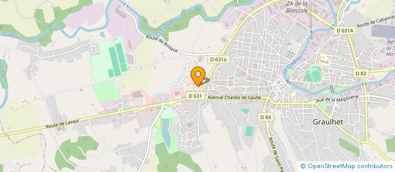 localisation de l'entreprise CARRE CUIR à GRAULHET