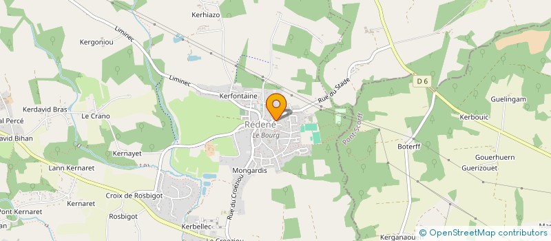 localisation de l'entreprise CARRE D'ART  TREMEVEN