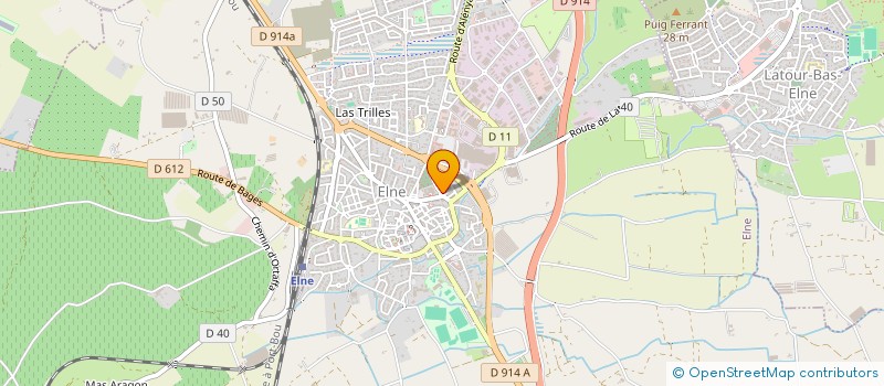 localisation de l'entreprise CARRE D'AS  ELNE
