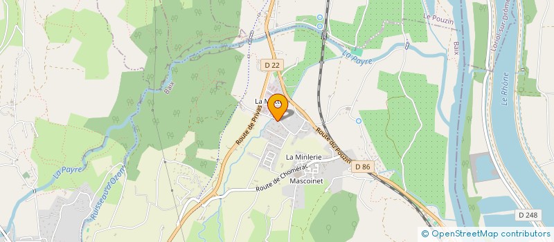 localisation de l'entreprise CARRE D'AS  BAIX